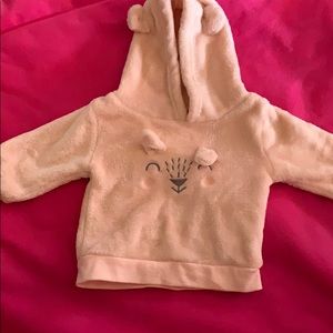 Rene rofe rose fur jacket